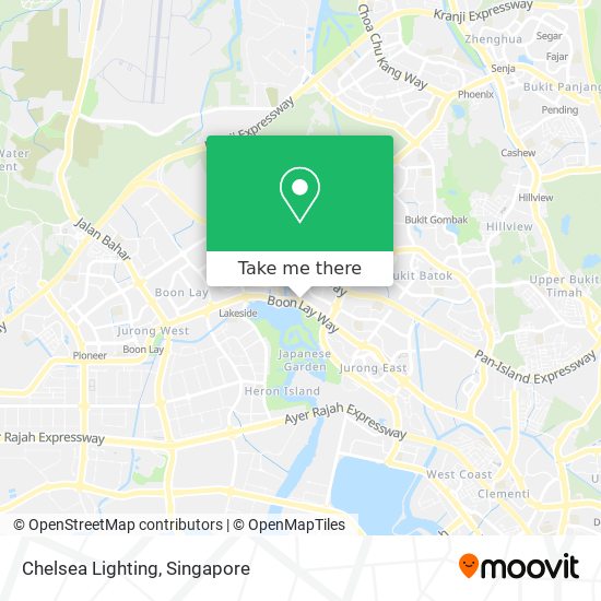 Chelsea Lighting map