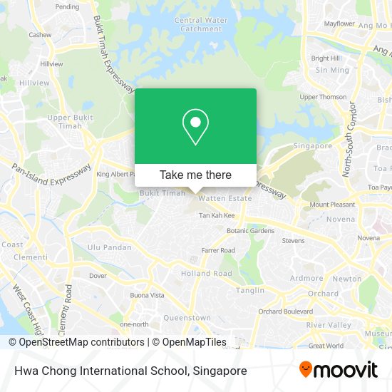 Hwa Chong International School map