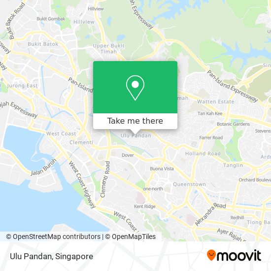 Ulu Pandan map