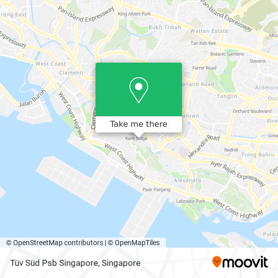 Tüv Süd Psb Singapore map