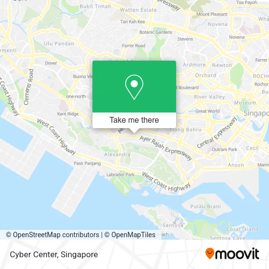Cyber Center地图