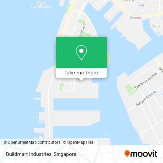 Buildmart Industries map