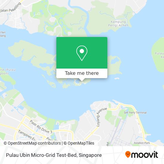 Pulau Ubin Micro-Grid Test-Bed地图