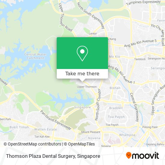 Thomson Plaza Dental Surgery map