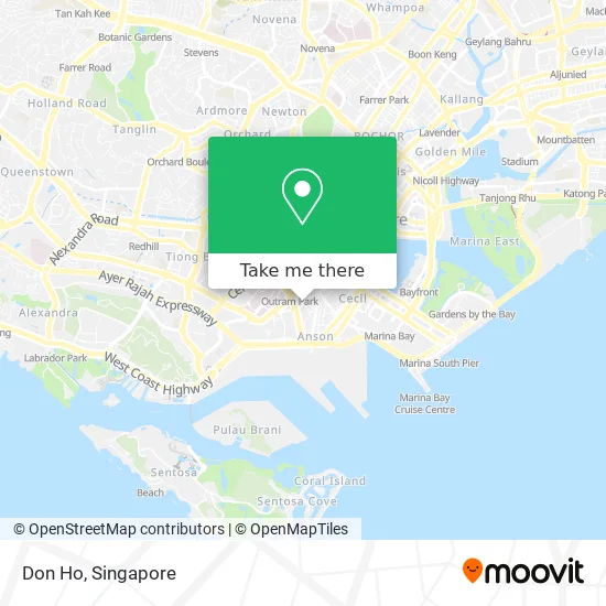 Don Ho map