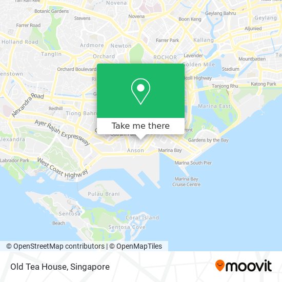 Old Tea House map