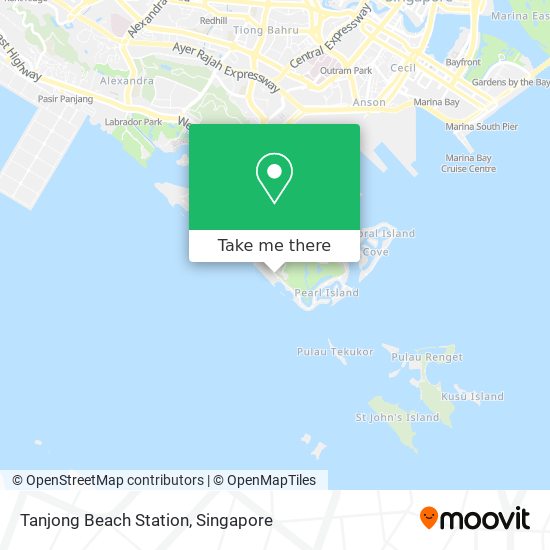 Tanjong Beach Station地图