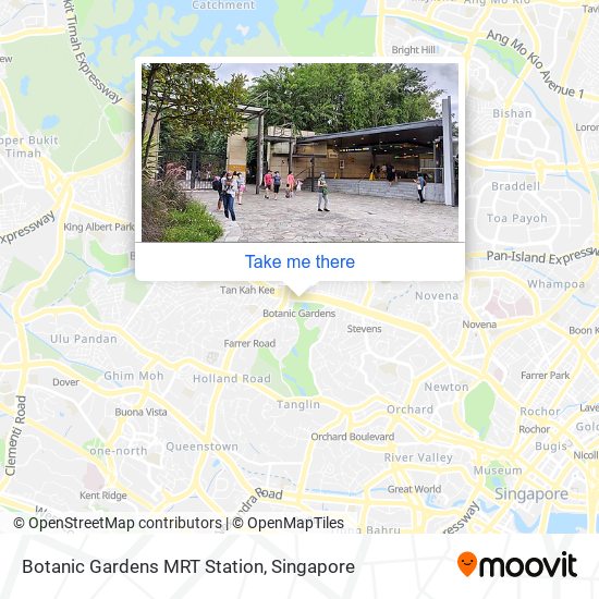 Botanic Gardens MRT Station地图