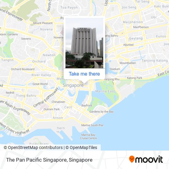 The Pan Pacific Singapore地图