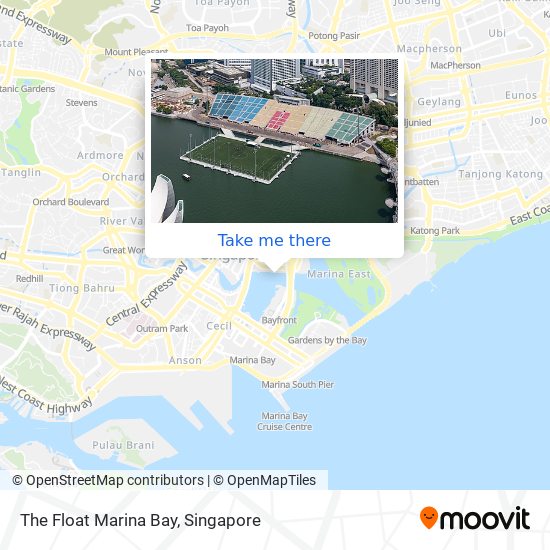 The Float Marina Bay地图
