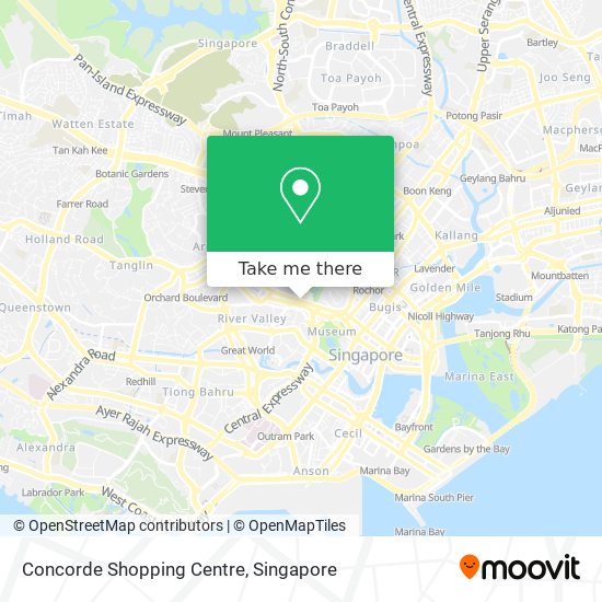 Concorde Shopping Centre map