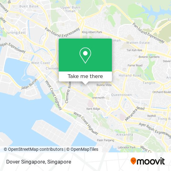 Dover Singapore map