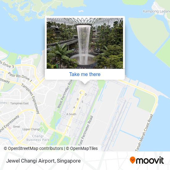 Jewel Changi Airport map