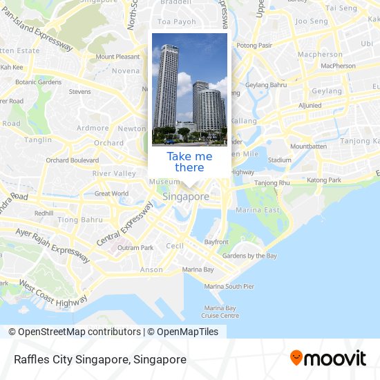 Raffles City Singapore地图