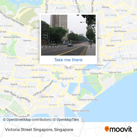 Victoria Street Singapore地图