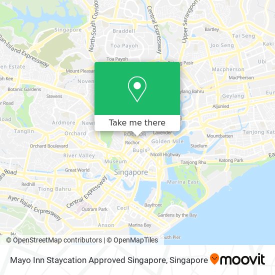 Mayo Inn Staycation Approved Singapore map