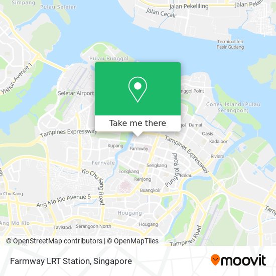 Farmway LRT Station map