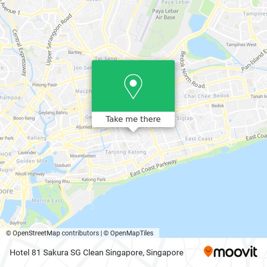 Hotel 81 Sakura SG Clean Singapore map