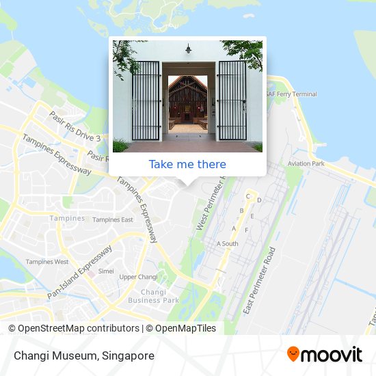 Changi Museum地图