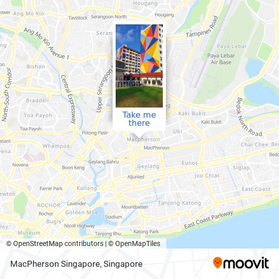 MacPherson Singapore地图