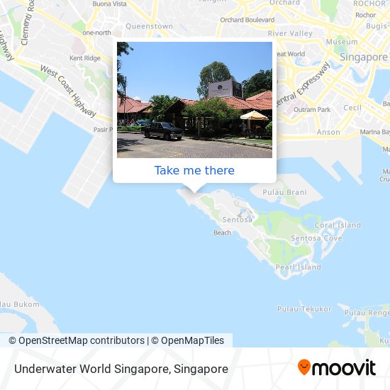 Underwater World Singapore地图