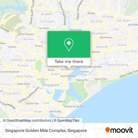 Singapore Golden Mile Complex地图