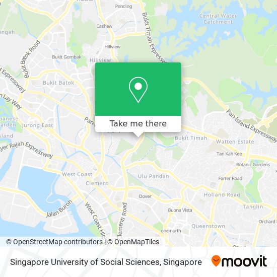 Singapore University of Social Sciences地图