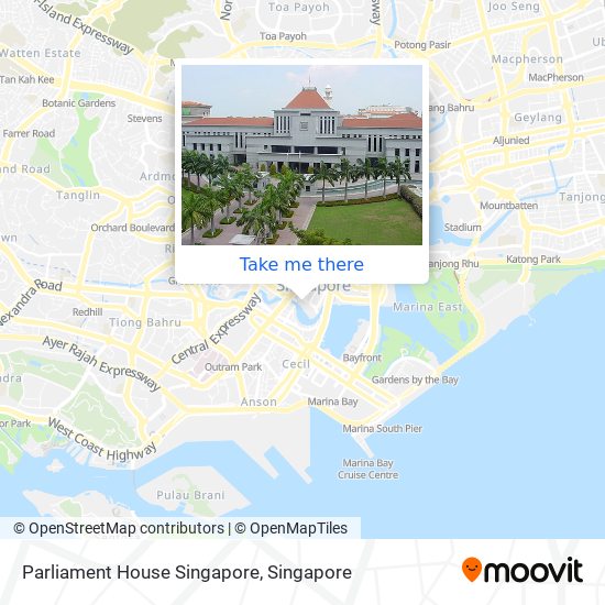 Parliament House Singapore地图