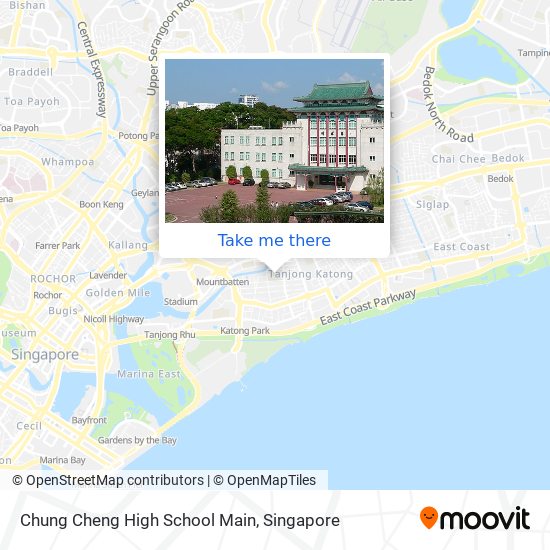 Chung Cheng High School Main map