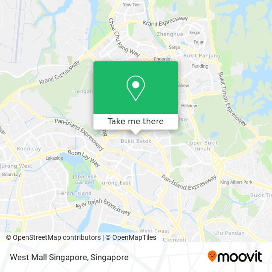 West Mall Singapore map