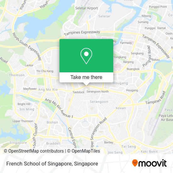 French School of Singapore map