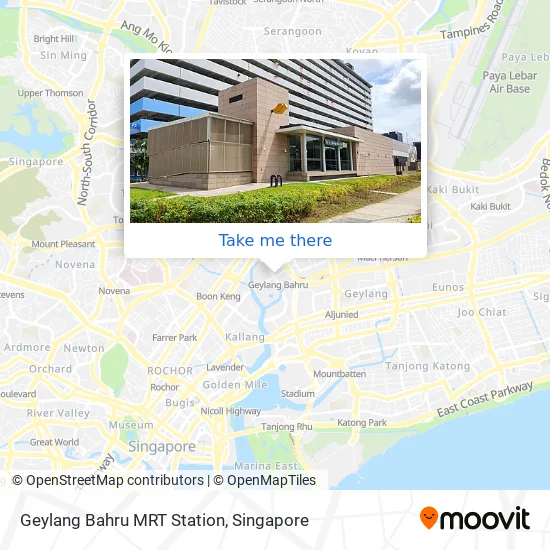 Geylang Bahru MRT Station地图