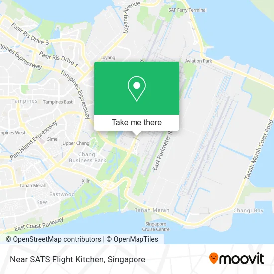 Near SATS Flight Kitchen map