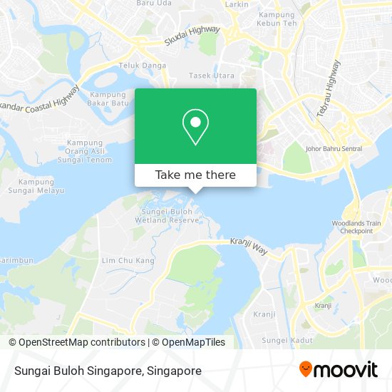 Sungai Buloh Singapore map