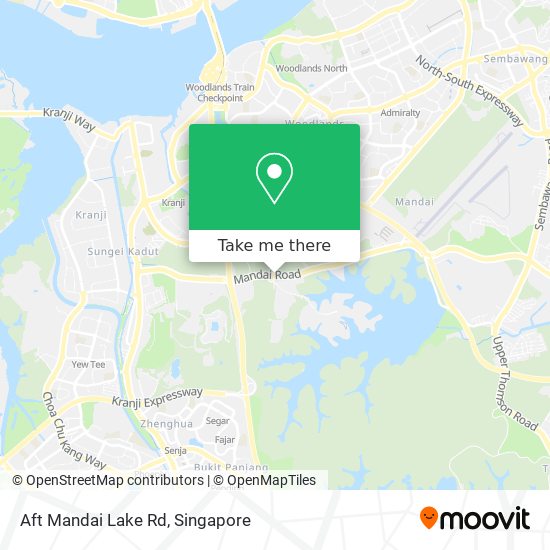 Aft Mandai Lake Rd地图