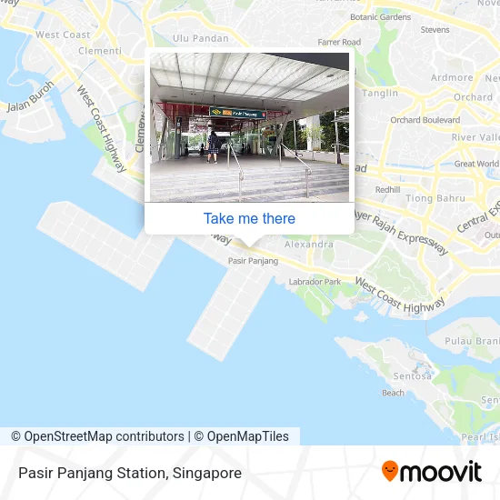 Pasir Panjang Station地图