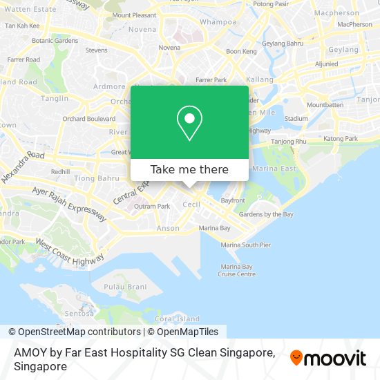 AMOY by Far East Hospitality SG Clean Singapore map