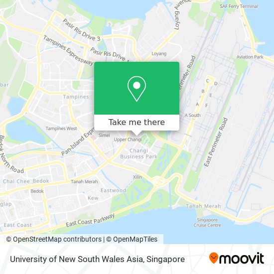 University of New South Wales Asia map