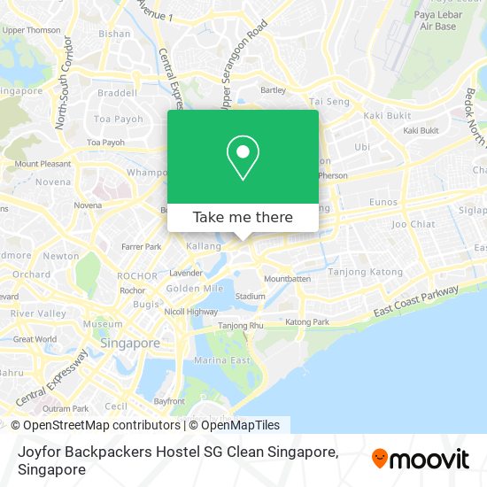 Joyfor Backpackers Hostel SG Clean Singapore地图