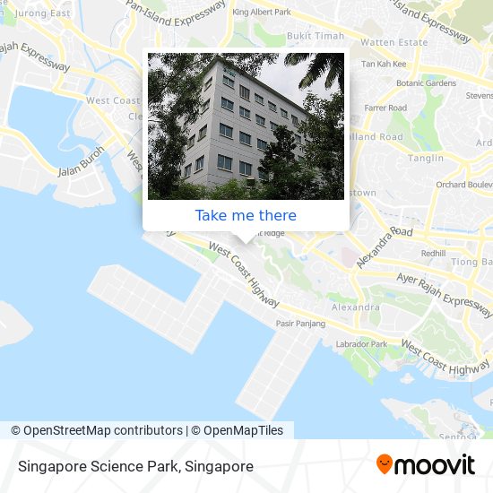 Singapore Science Park map