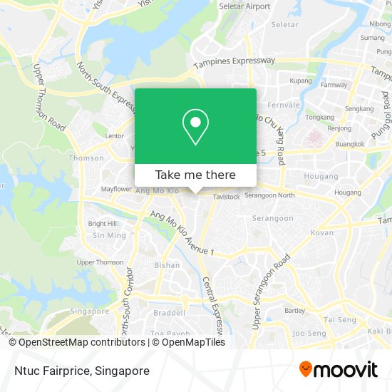 Ntuc Fairprice map