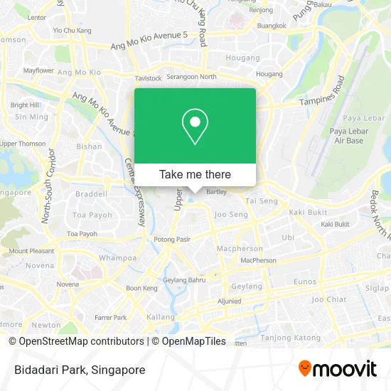 Bidadari Park地图