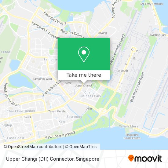 Upper Changi (Dtl) Connector地图