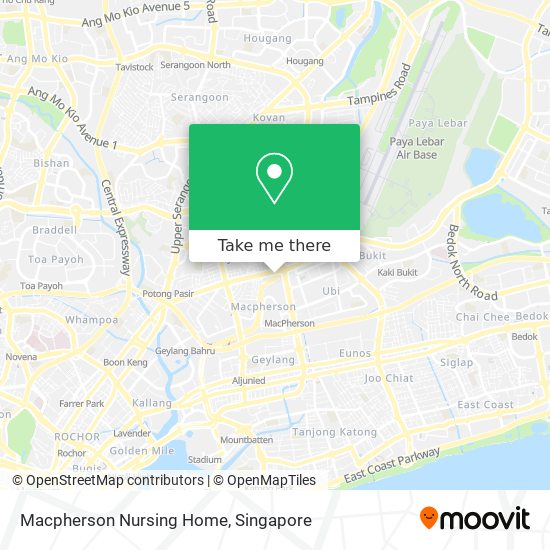 Macpherson Nursing Home map