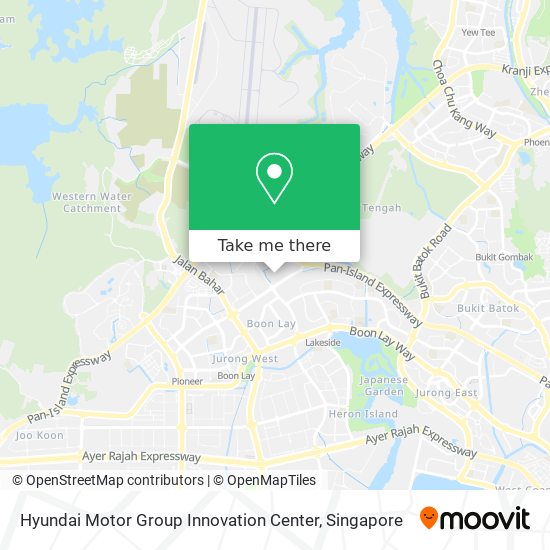 Hyundai Motor Group Innovation Center map
