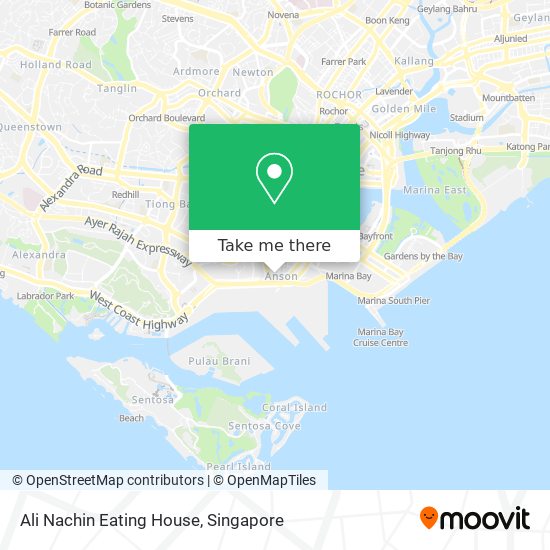 Ali Nachin Eating House map