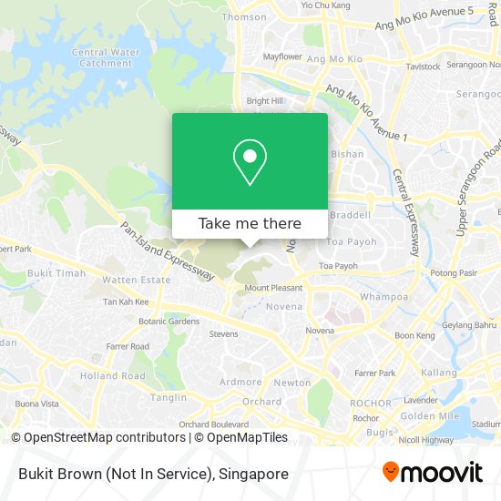 Bukit Brown (Not In Service) map
