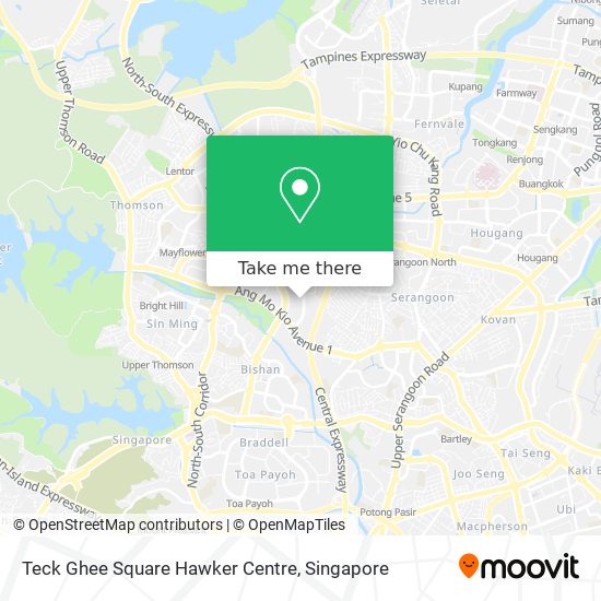 Teck Ghee Square Hawker Centre地图