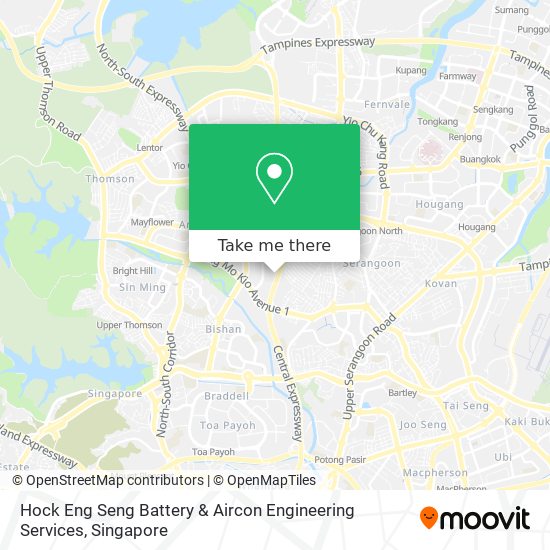 Hock Eng Seng Battery & Aircon Engineering Services地图