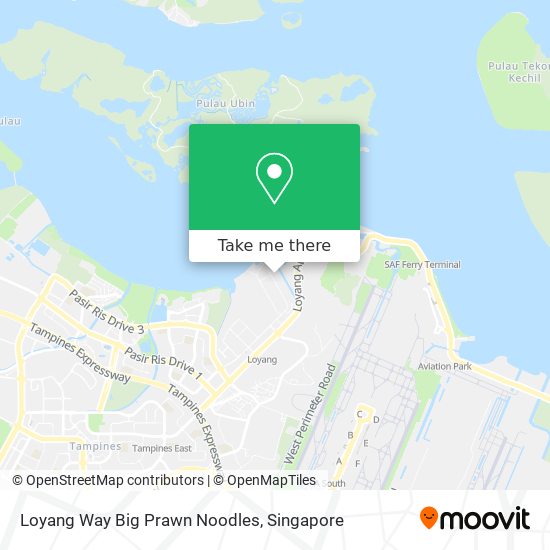 Loyang Way Big Prawn Noodles map